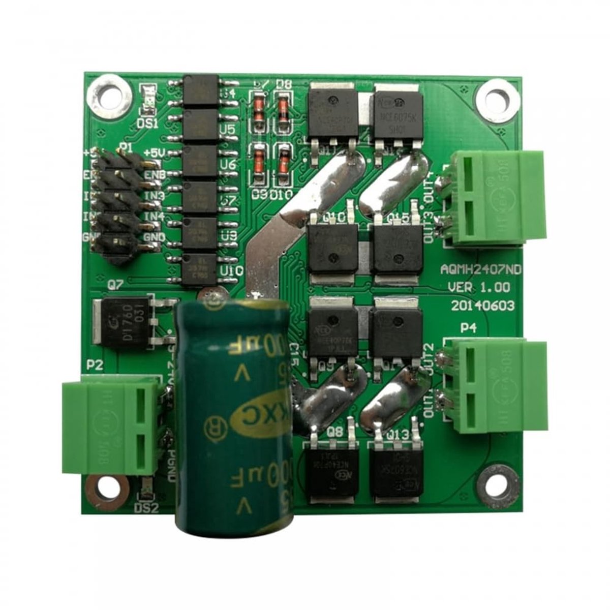 Dailygoods - DC Motor Drivermodule 12/24V - H-brug L298