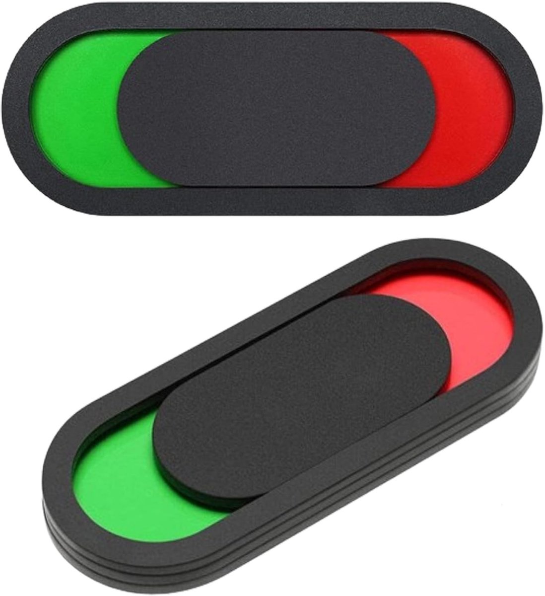 Dailygoods- Privacyschild 2 Stuks - Niet Storen/Welkom - Acryl - Ovaal 15 x 6 cm - Hotel/Kantoor/Toilet - Gemakkelijk te Reinigen - Deurbord