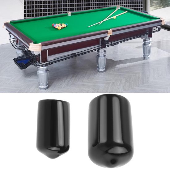 Snooker Tip - 20Pcs Rubber Beschermers - Voorkomt Schade/Scratch - Vochtbestendig - Stofbescherming - Diverse Maten (10mm/12mm/13mm/14mm) - Billiard Tip — afbeelding 5