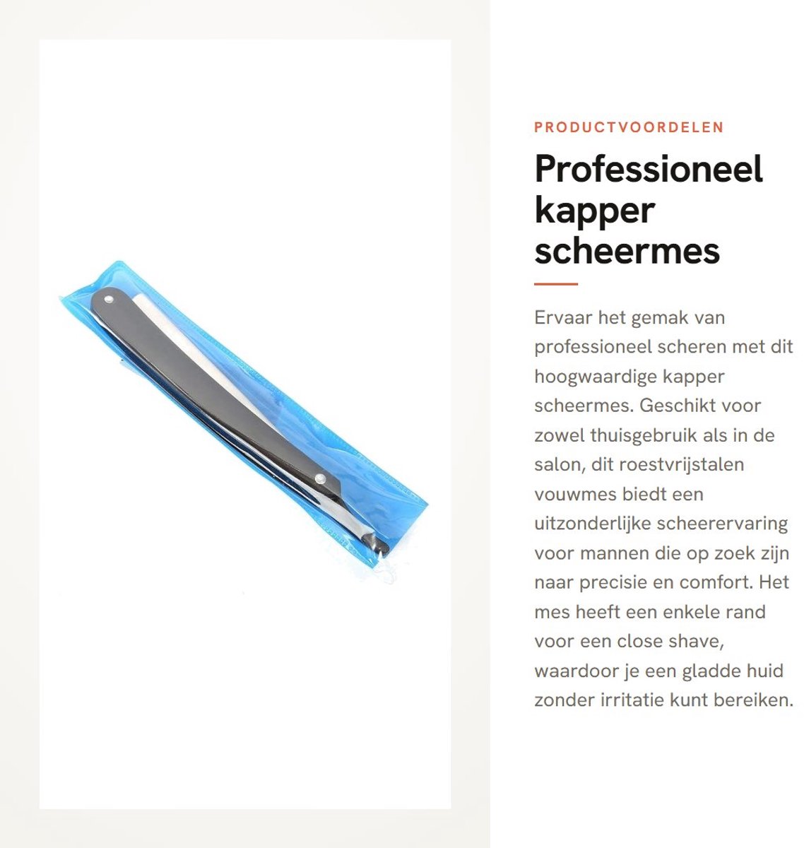 Dailygoods - Professioneel kapper scheermes - Roestvrijstalen vouwmes - Veiligheid voor close scheren - Zwart - Handmatige scheerapparaat - Geschikt v...