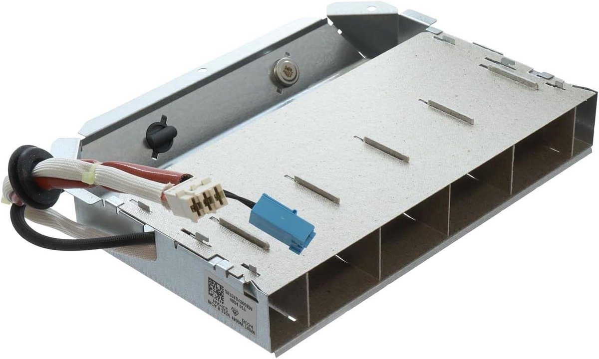 Verwarmingselement Droger Onderdeel Droger Reparatie Compleet met stekkers 440 Grams Zilverkleurig