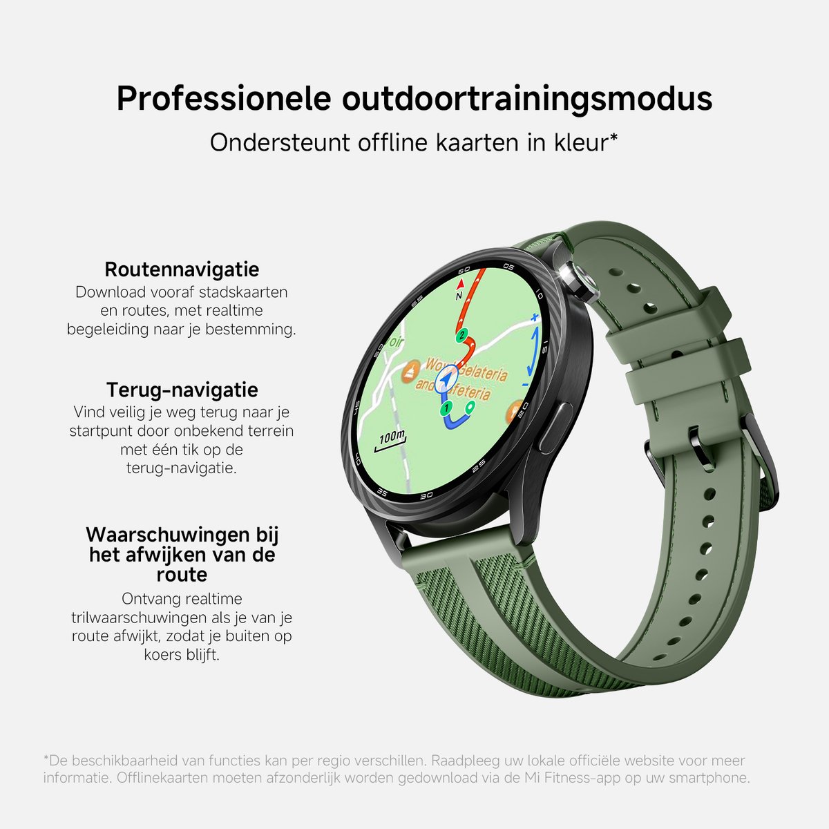 Xiaomi Watch S5 46mm Smartwatch - 1.48 Inch AMOLED - Junglegroen thumbnail 4