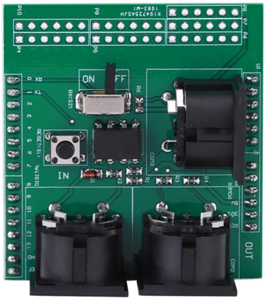 Cosensi - Dailygoods - MIDI Shield Module voor Microcontrollers met Serieel Verbinding