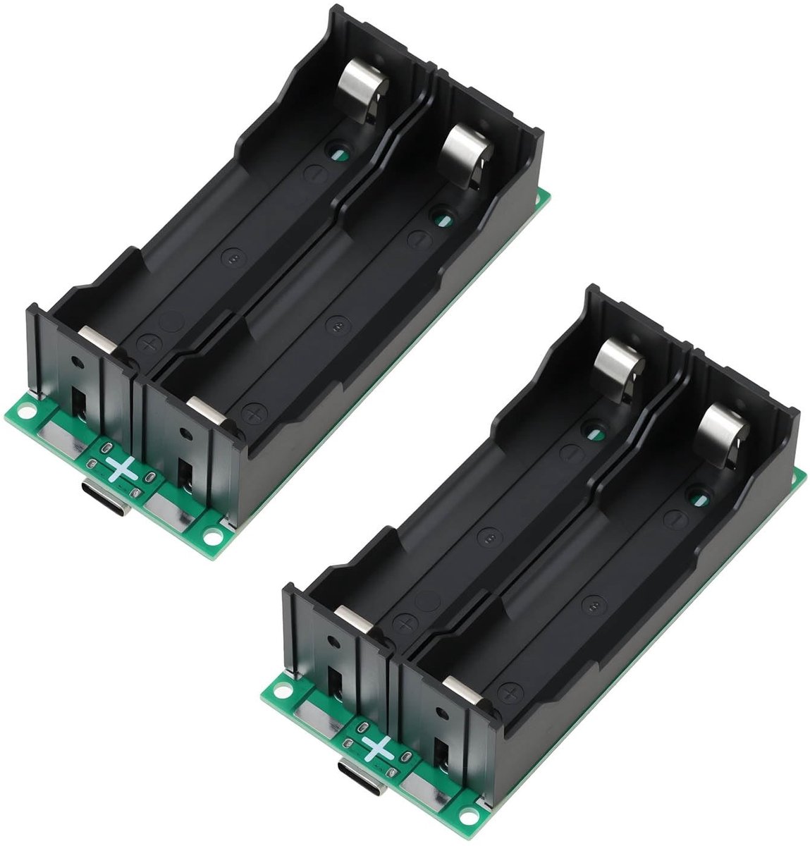 Cosensi - Dailygoods - 15W 5V 3A Batterij Boost Opladen Module voor 2x 18650 Li-ion Cellen