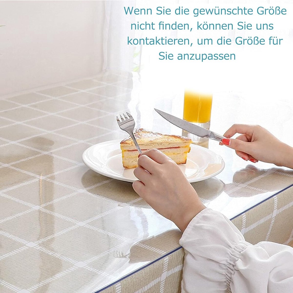 Tafelbeschermer - Folie Kleed - Tafel Beschermen - Waterafstotend - 40x60cm - Transparant