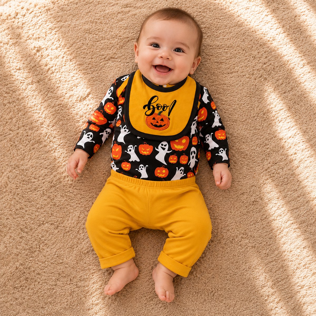 Nezr® Baby Kleding Set - Jongens en Meisjes Romper - Halloween - Kraamcadeau - Babyshower Cadeau - 3-6 Maanden