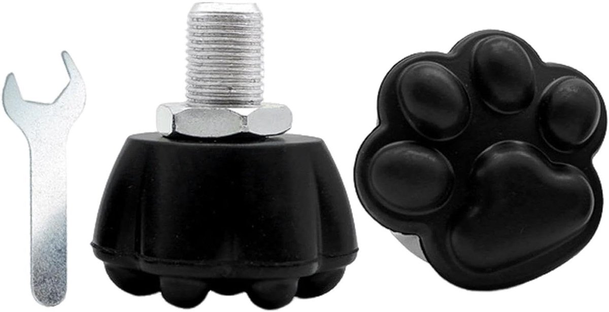 Skate Stoppers - Remblokken Rolschaats - Veilig Remmen - Verstelbaar Ontwerp - 2 Stuks - Zwart