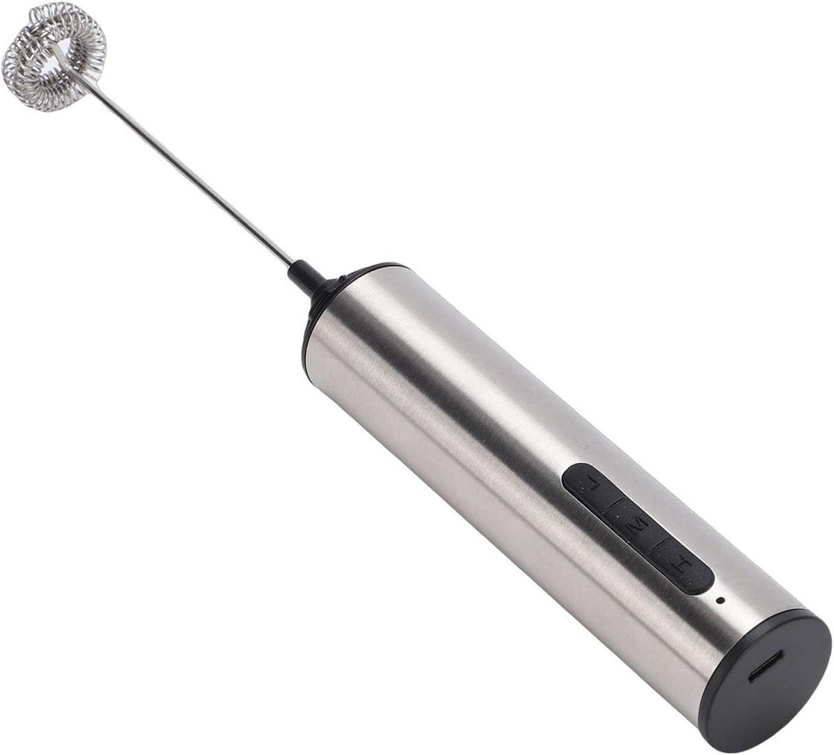Melkopschuimer - Elektrische Garde - Koffie Maken - 3 Snelheden - 800 mAh - Zwart