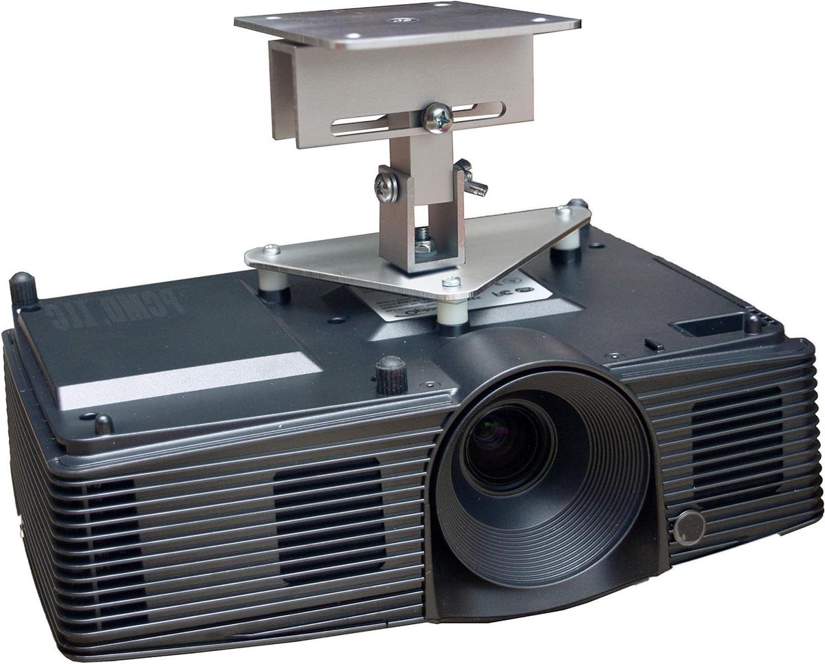 Projector Plafondsteun - Universele Beugel - Home Cinema Setup - Verstelbare Verlenging - 5 Inch - Aluminium