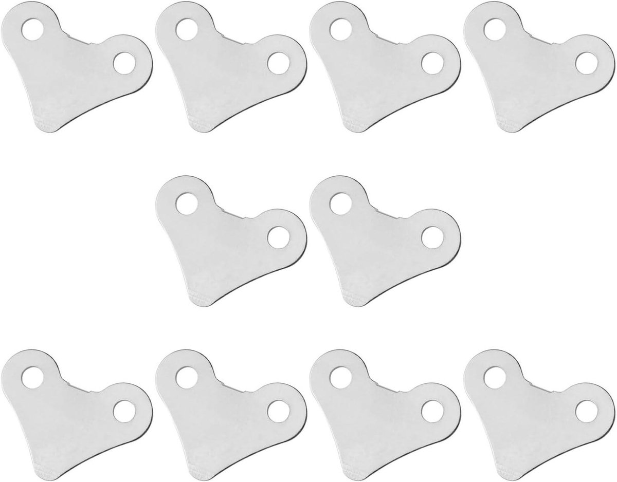 Notenkraker Set - Notenopener Hulpmiddel - Noten Kraken - Ergonomische Grip - 10 Stuks - Zilver