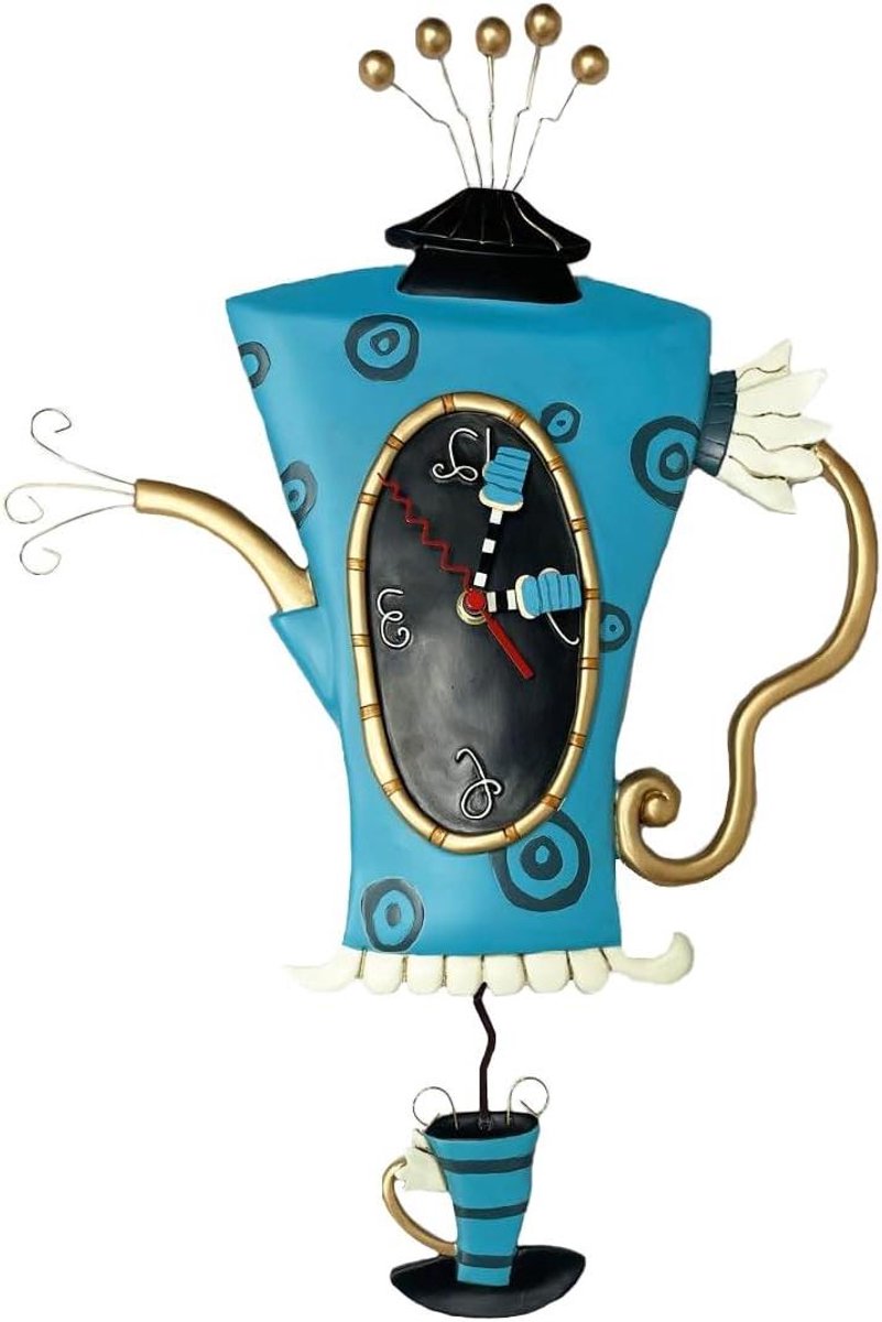 Wandklok - Klok - Keuken Decoratie - Uniek Ontwerp - 20 cm - Multicolor