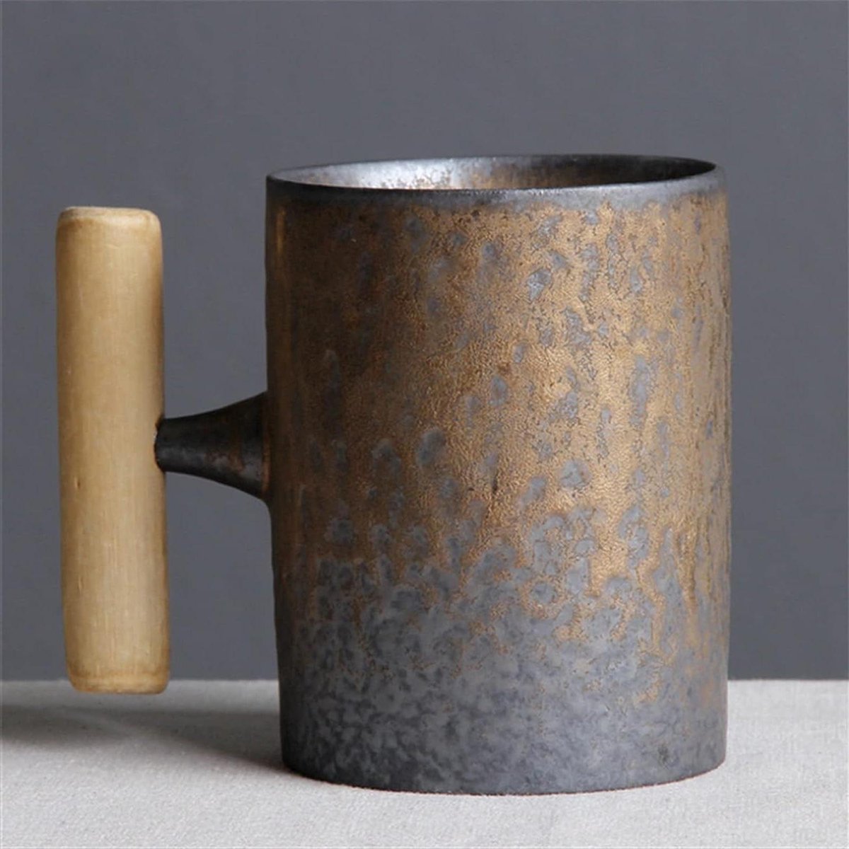 Keramische Koffiemok - Thee Beker - Thuis Kantoor - Roest Glazuur - 100 Milliliter - Stijl-3 B