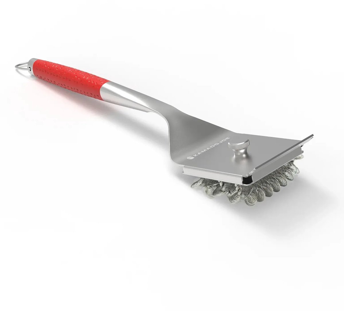 Kamado Joe Grill Tools - Grill Cleaning Brush with Scraper