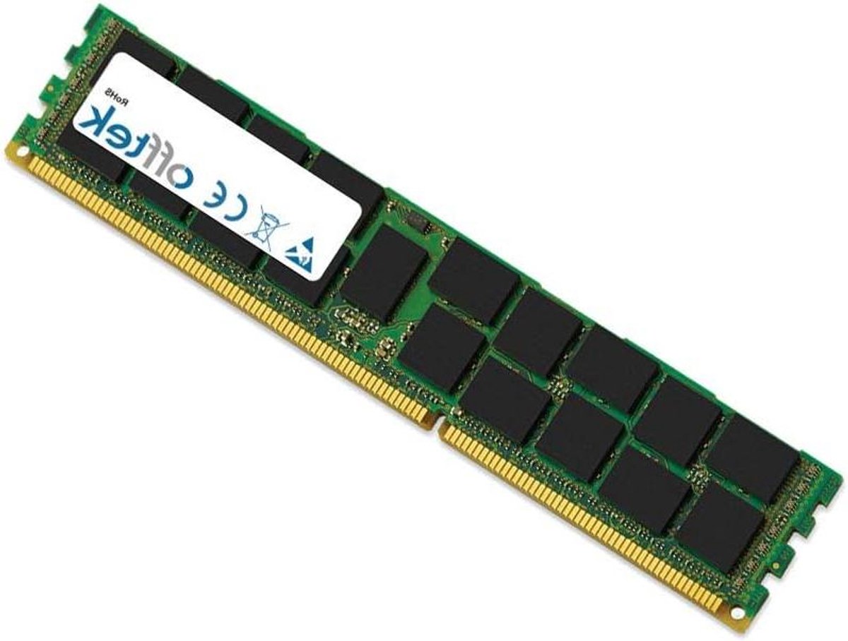 Vervangend RAM Geheugen - Werkgeheugen Module - Server Prestaties - DDR3 1333 MHz - 4 GB - Groen