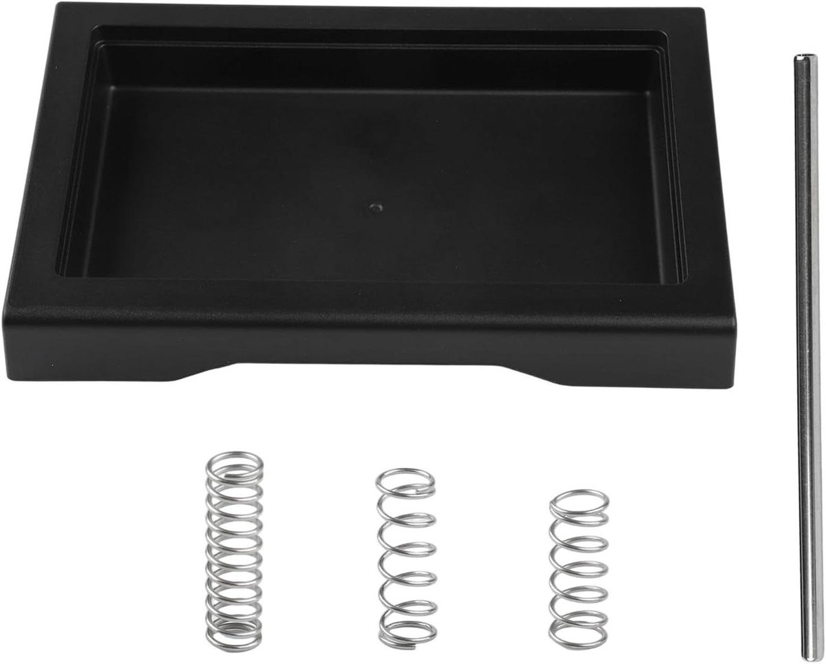 Drip Tray Set - Espresso Onderdelen - Espresso Bereiding - Verstelbare Druk - 5 Delig - Zwart