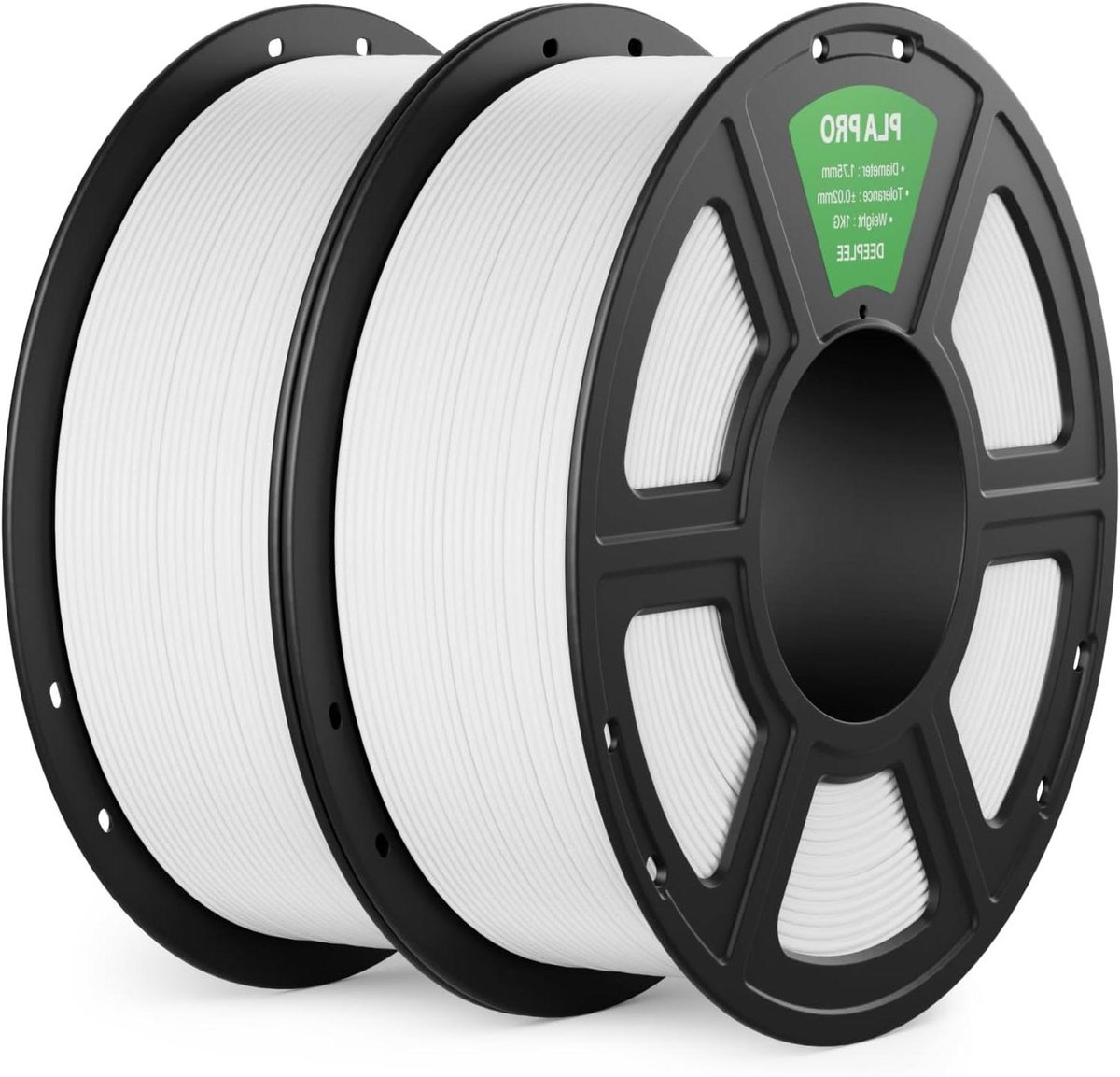 3D Printer Filament - PLA Materiaal - Objecten Printen - Hoge Taaiheid - 175 mm - Wit