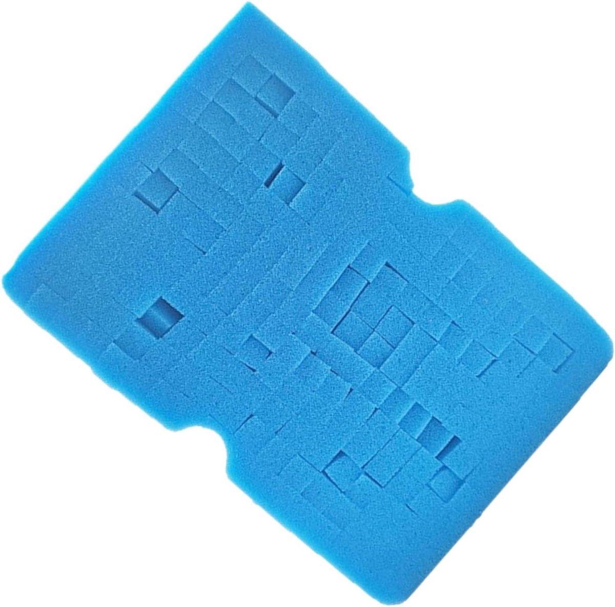 Auto Spons - Was Spons - Voertuig Reinigen - Anti-kras Technologie - 1 Stuk - Blauw
