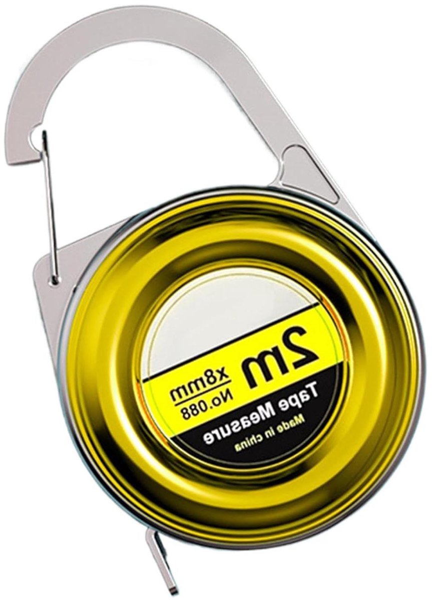 Meetlint - Naai meetlint - Lichaam meten - Niet-vervormend lint - 200 cm - Goud