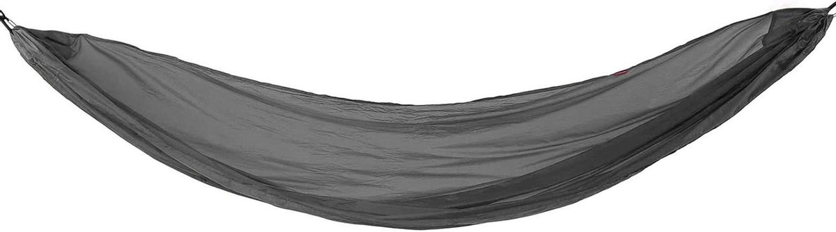 Hangmat - Outdoor relaxen - Kamperen en reizen - Sterk en draagbaar - 266 x 140 cm - Grijs
