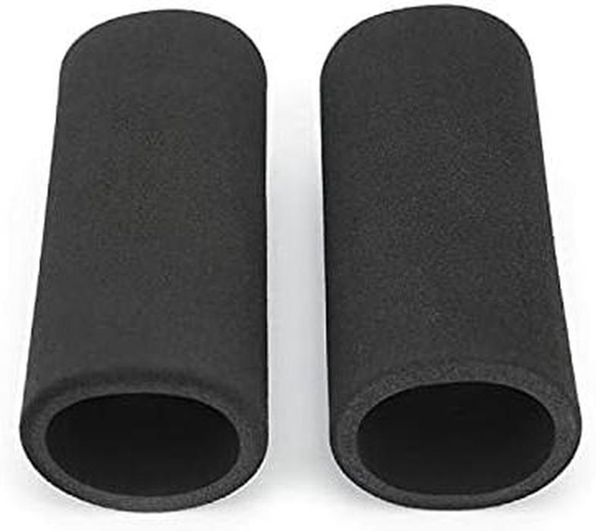 Motorfiets Handgrepen - Stuurhoezen - Comfortabel Rijden - Anti Trilling - 12 cm Lengte - Zwart