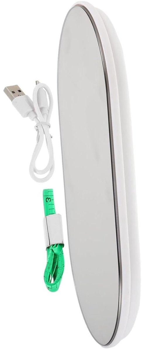 Badkamerweegschaal - Lichaamsweegschaal Digitale - Gezondheid Monitoren - Gehard Glas - Compact - Zwart