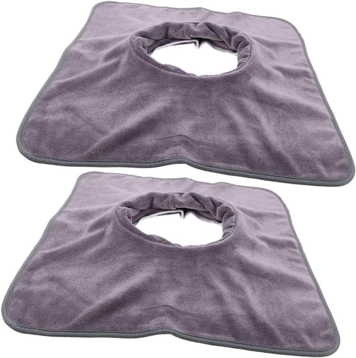 Massagetafel Hoezen - Salon Laken - Hygiënisch Werken - Met Gezichtsgat - 35 x 35 cm - Grijs