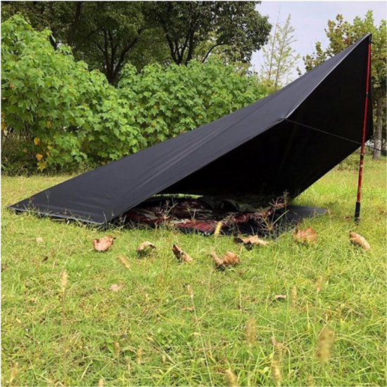 Tipi Tent 1-4 Personen - Camping En Hiking Sfeertent Met Kachelaansluiting - Verwarmde Shelter Hut - Snel Op Te Zetten Outdoor Tent — afbeelding 2