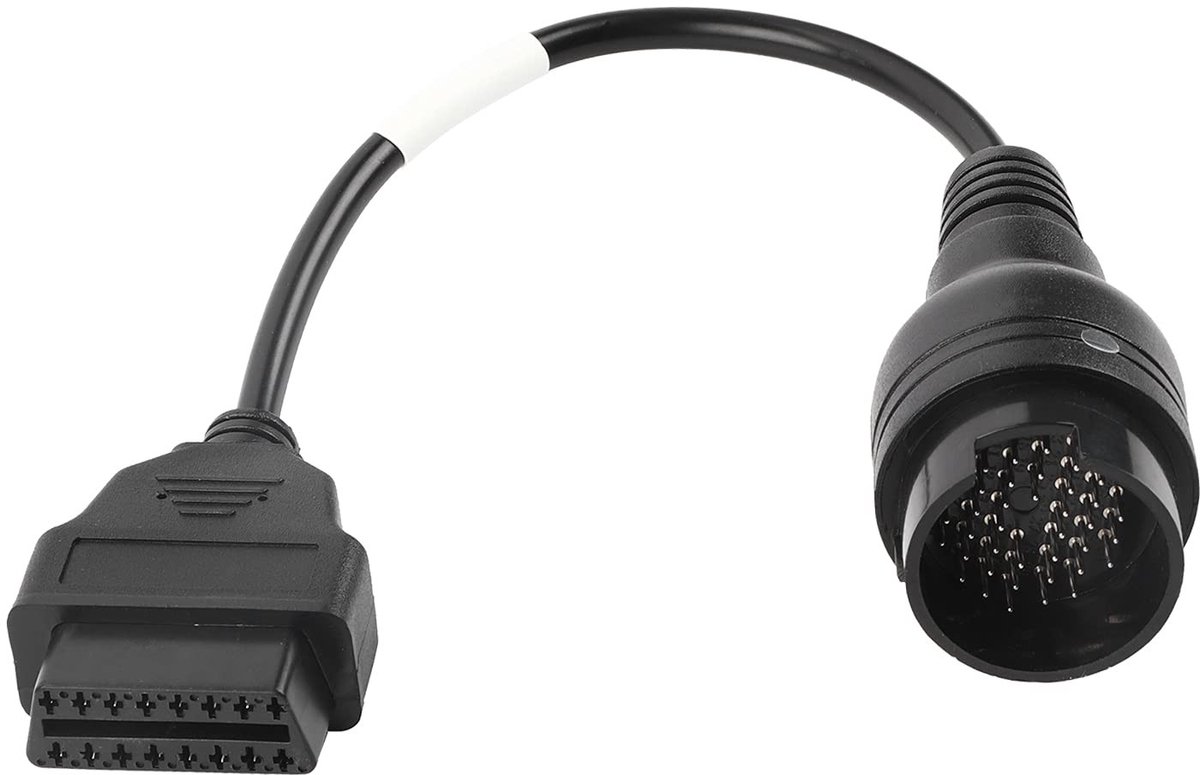 Cosensi - Dailygoods - Dailygoody - OBD2 Adapterkabel - 38-pins naar 16-pins - ABS Connector - Diagnostische Kabel - Geschikt voor Auto's van 1990-2000