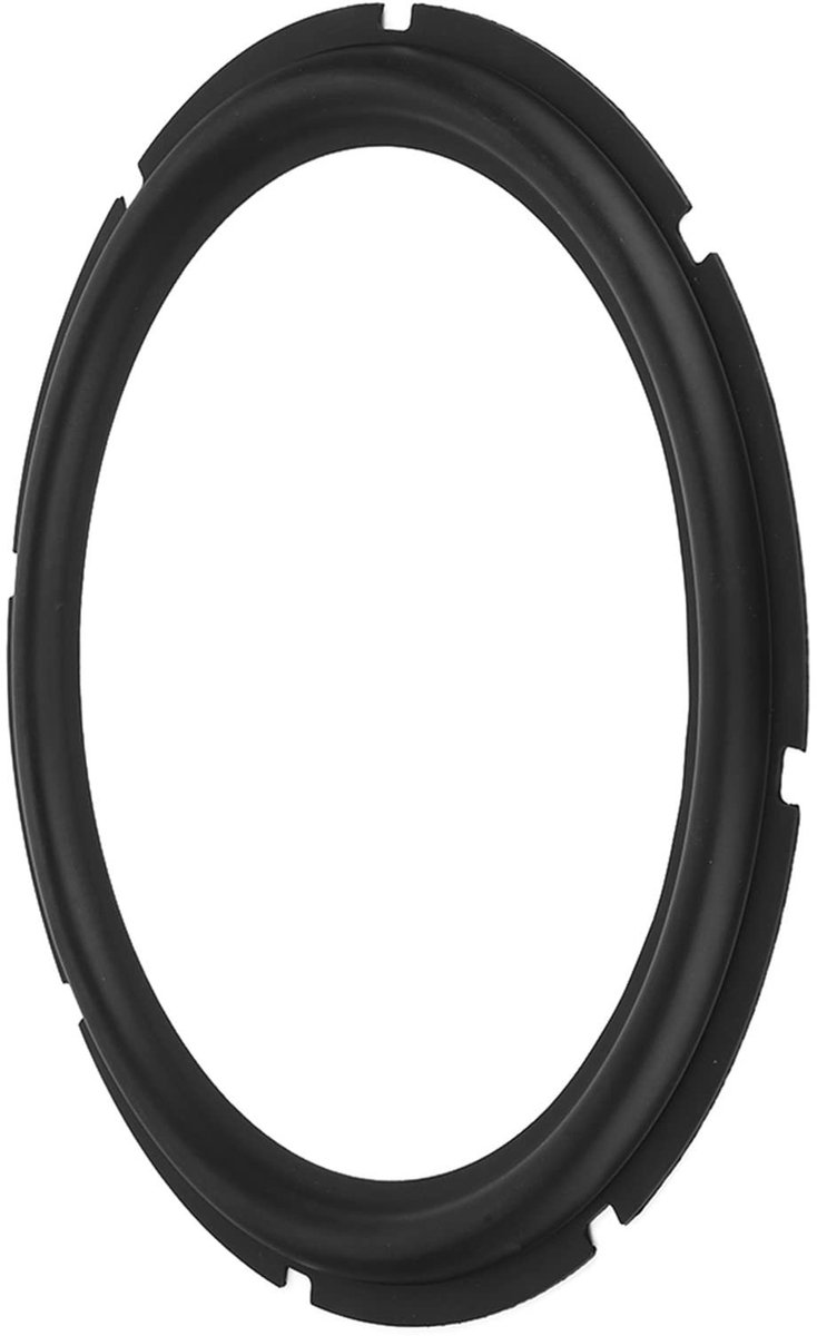 Cosensi - Dailygoods - Luidsprekerschuim Surround Reparatie - Vervangende Onderdelen - 12 Inch Geperforeerde Randringen - Zwart - DIY Luidsprekerreparatie - Ges