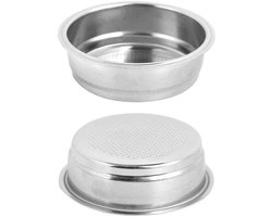 Cosensi - Dailygoods - Dailygoody - Filterzeefkom - Roestvrij staal - Duurzaam en sterk - 51 mm - Voor koffiezetapparaat - Gemakkelijk schoon te maken - Geschikt voor koffie