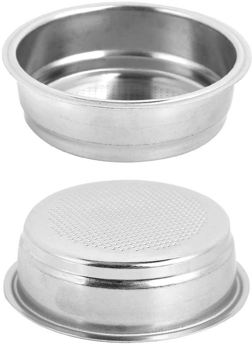 Cosensi - Dailygoods - Dailygoody - Filterzeefkom - Roestvrij staal - Duurzaam en sterk - 51 mm - Voor koffiezetapparaat - Gemakkelijk schoon te maken - Geschikt voor koffie