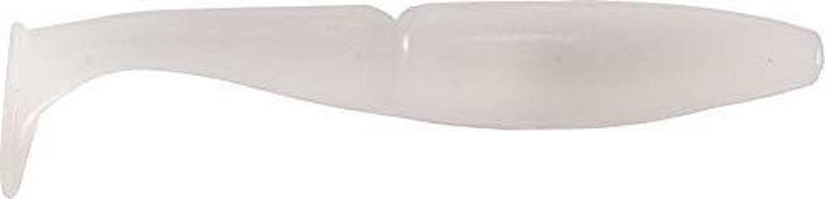 Zacht Kunstaas - Shad Lokaas - Roofvissen Vangen - Natuurlijk Gedrag - 8.4cm - Glow Wit
