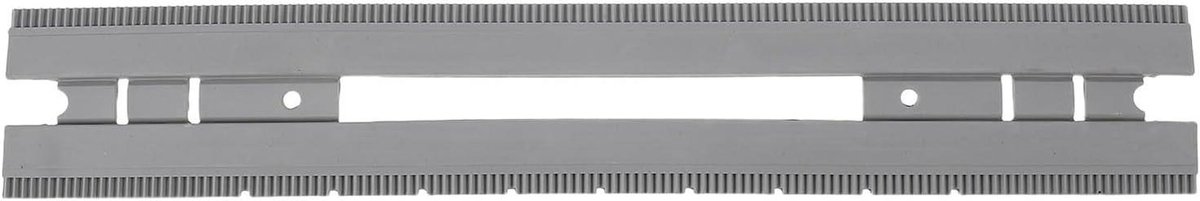 Vervangstrips Stofzuiger - Wisserbladen Siliconen - Vloeren Reinigen - Waterafstotend Ontwerp - 40.5 cm Lengte - Grijs