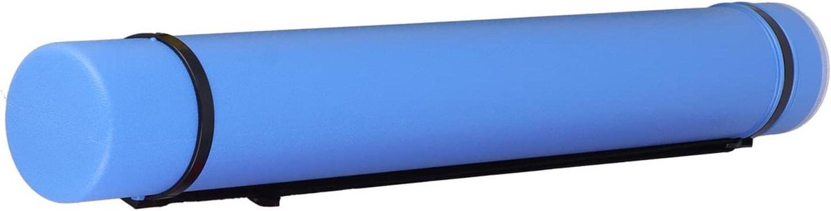 Poster Koker - Document Houder - Kunst Opslag - Uitschuifbaar Waterdicht - Tot 102 cm - Blauw