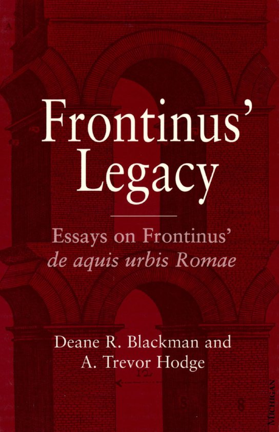 Frontinus' Legacy - cover