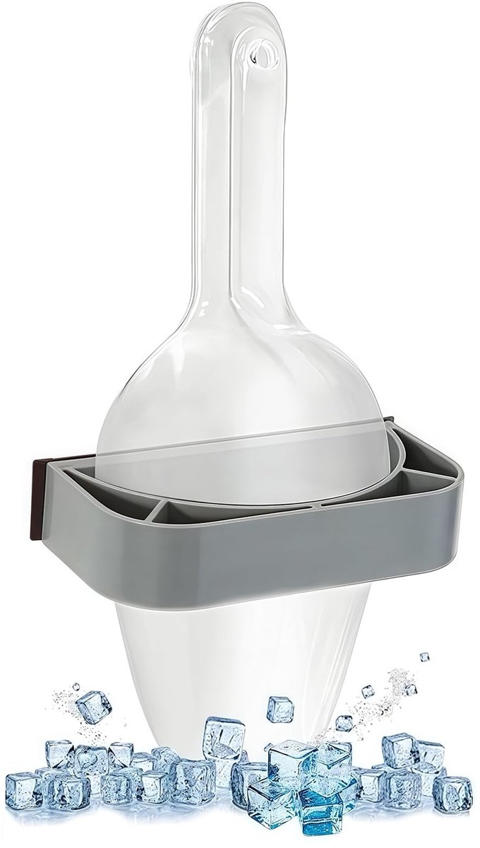 Dailygoods - Magnetische Schephouder voor IJsblokjesmaker met Sterke Magneet