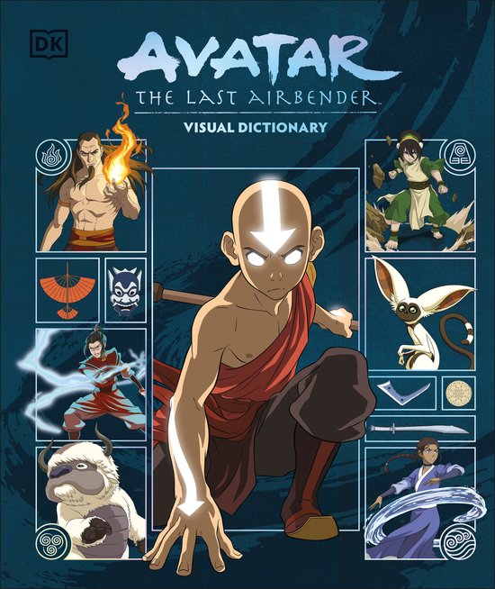 Avatar The Last Airbender Visual Dictionary - cover