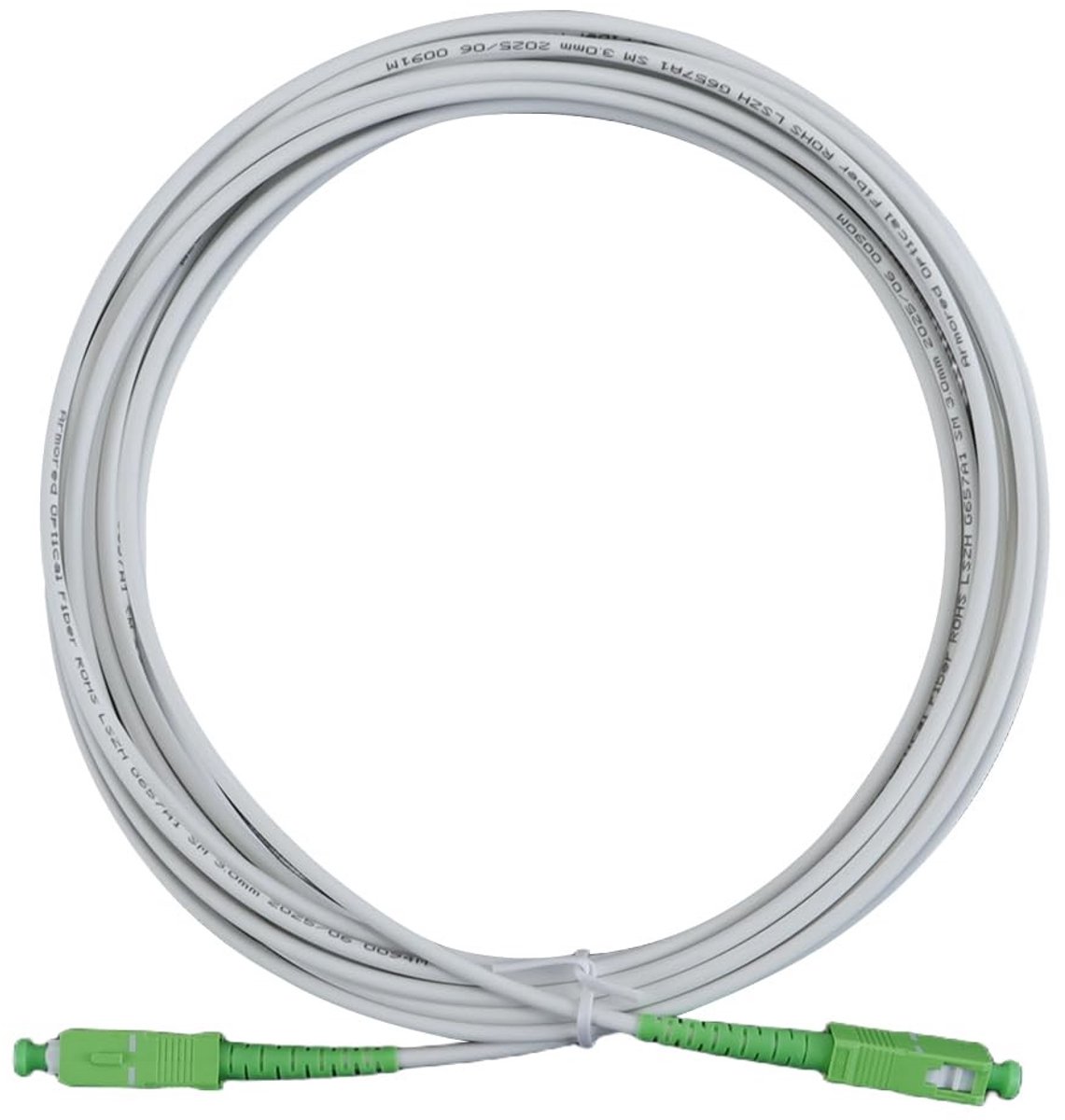 Dailygoods - SC Glasvezel Patchkabel 5 Meter voor Optische Modems