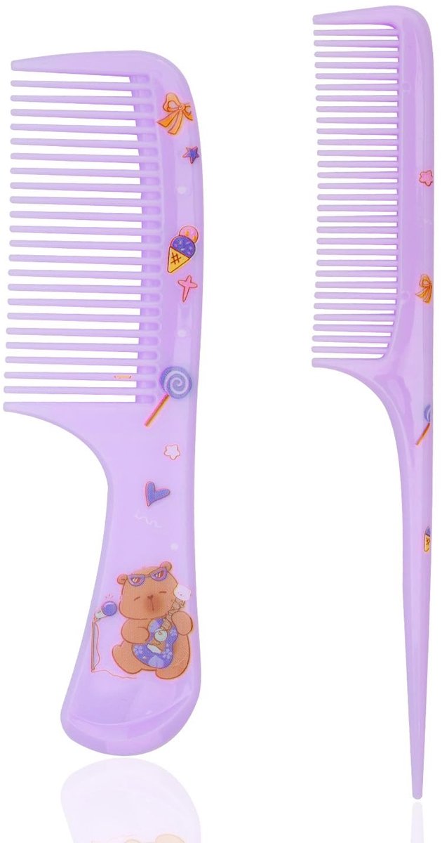 Dailygoods - Set van 2 Schattige Haarkammen voor Kinderen