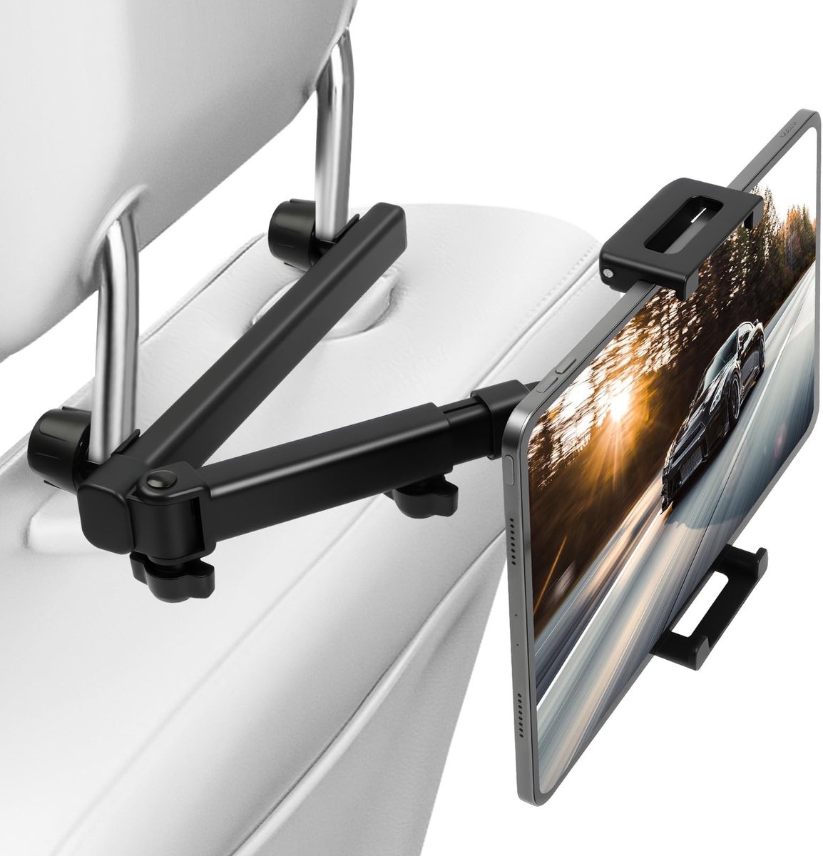 Dailygoods - Uittrekbare Tablethouder voor in de Auto, Universeel