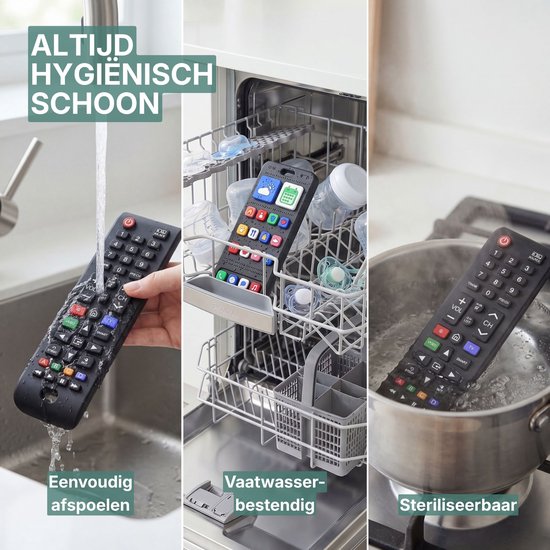 Broemba Baby Afstandsbediening + Baby Telefoon - 100% Siliconen Educatief Speelgoed