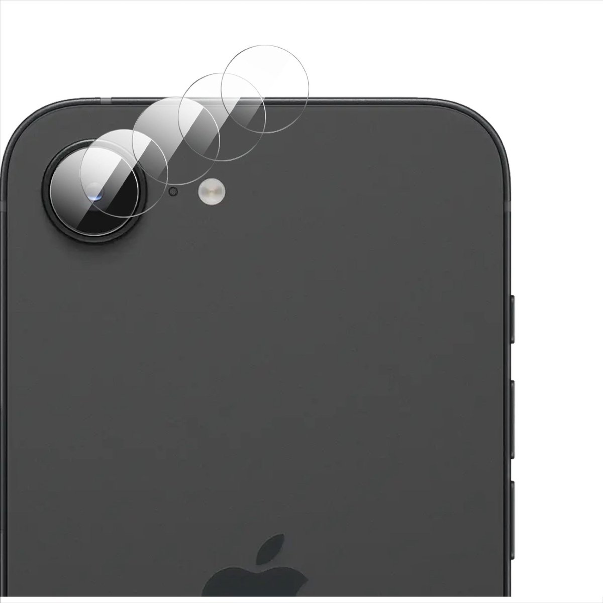 Dailygoods - Cosensi - Dailygoods - HD Cameralensbescherming voor iPhone 16e, 4 Stuks