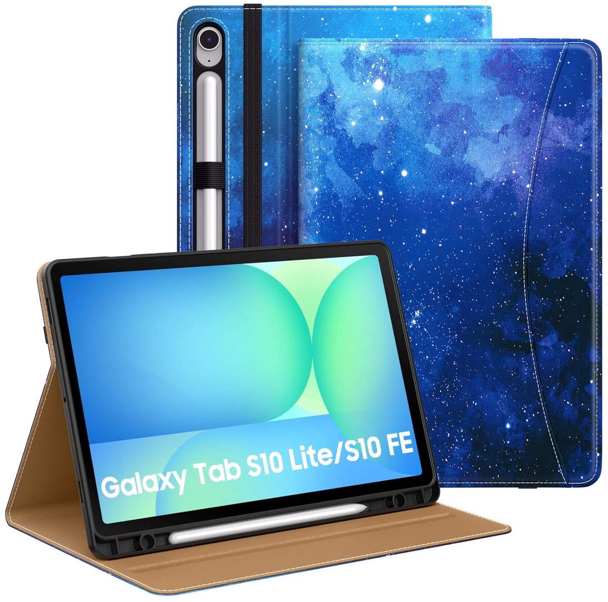 Dailygoods - Multi-Angle Beschermhoes voor Galaxy Tab met S Pen Houder