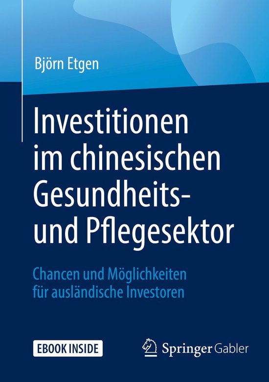 Investitionen im chinesischen Gesundheits- und Pflegesektor - cover