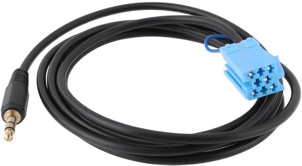 Dailygoods - Auto AUX Input Lead Adapter Kabel 3.5mm Jack voor Peugeot Boxer 2011-2013