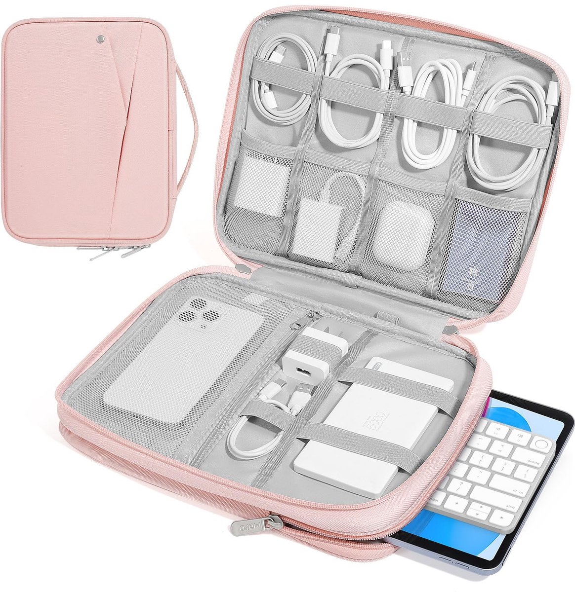 Dailygoods - Tablet Sleeve Bag voor 9-11 Inch Tablets met Handvat