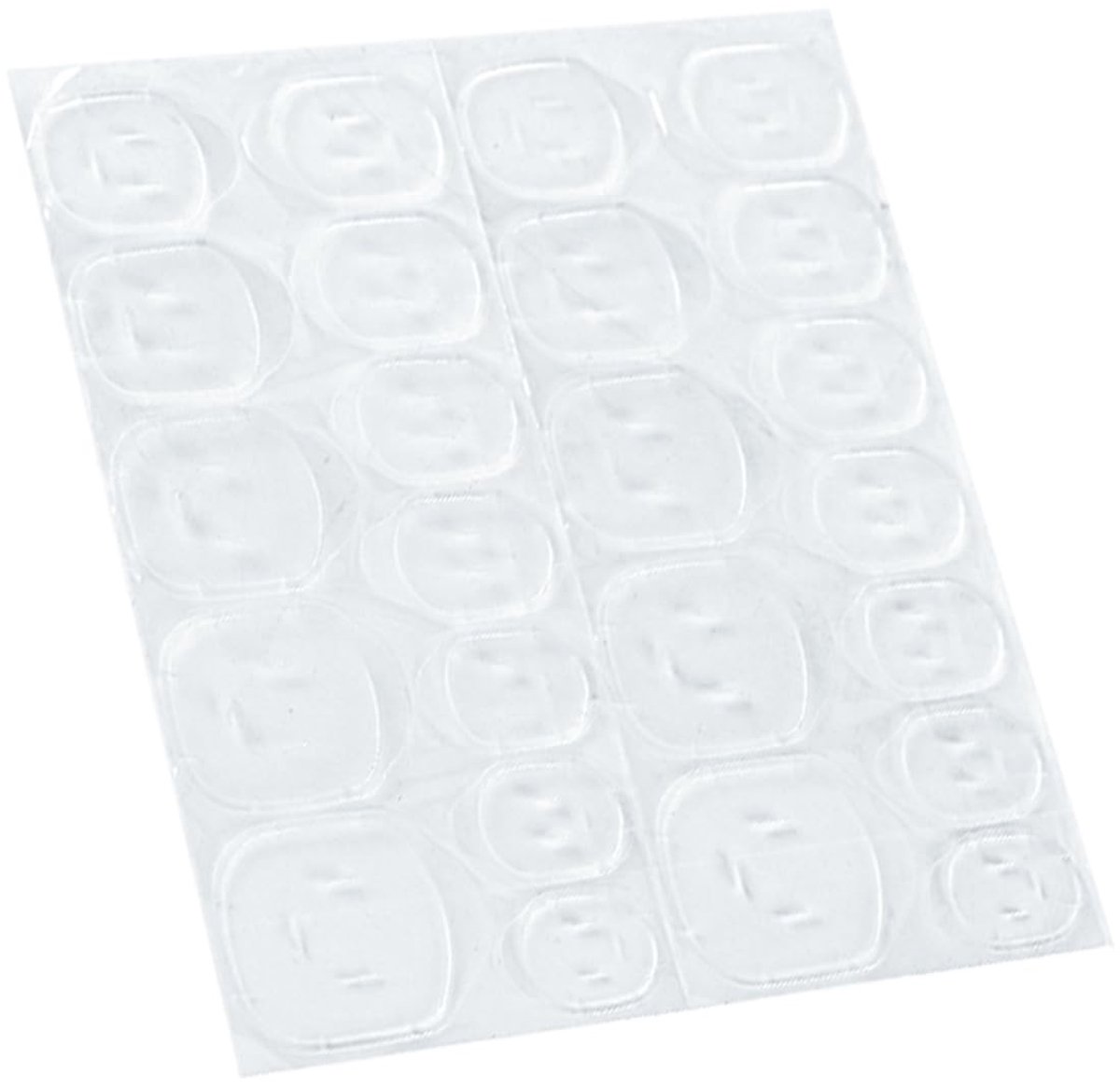 Dailygoods - 240 Stuks Transparante Nagelstickers voor DIY Nagelkunst