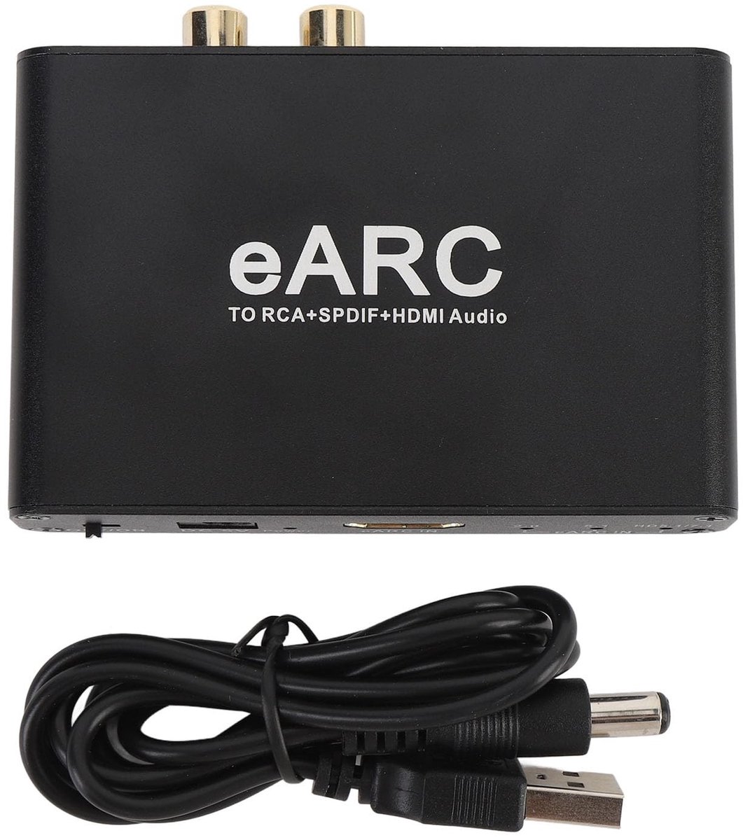 Dailygoods - EARC Audio Extractor met Optische en 3,5 mm Geluidsuitgang