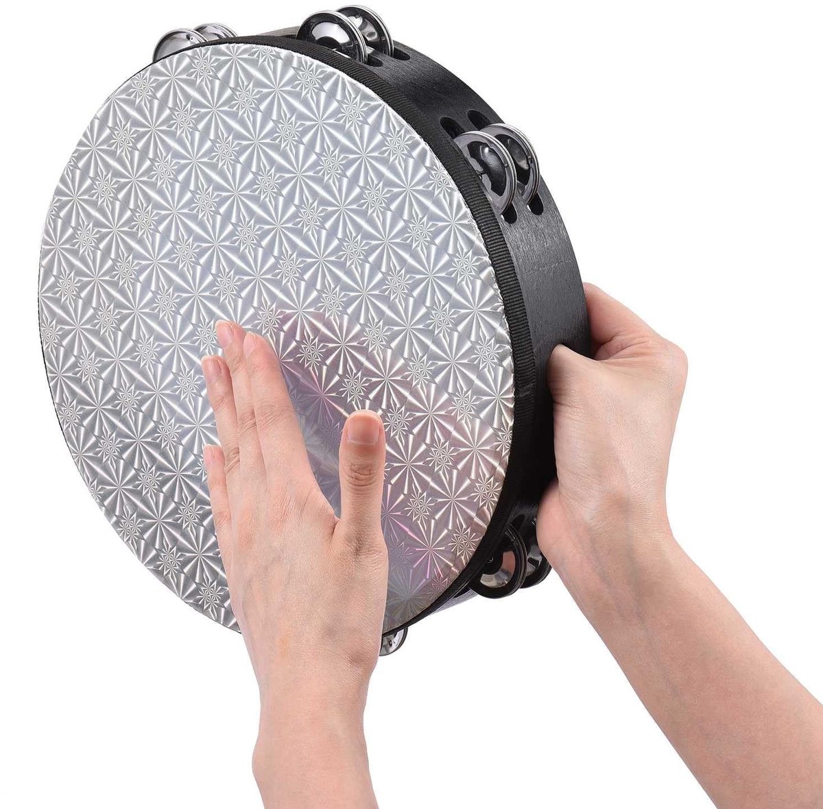 Dailygoods - Handheld Tamboerijn Muziekinstrument 8 Inch