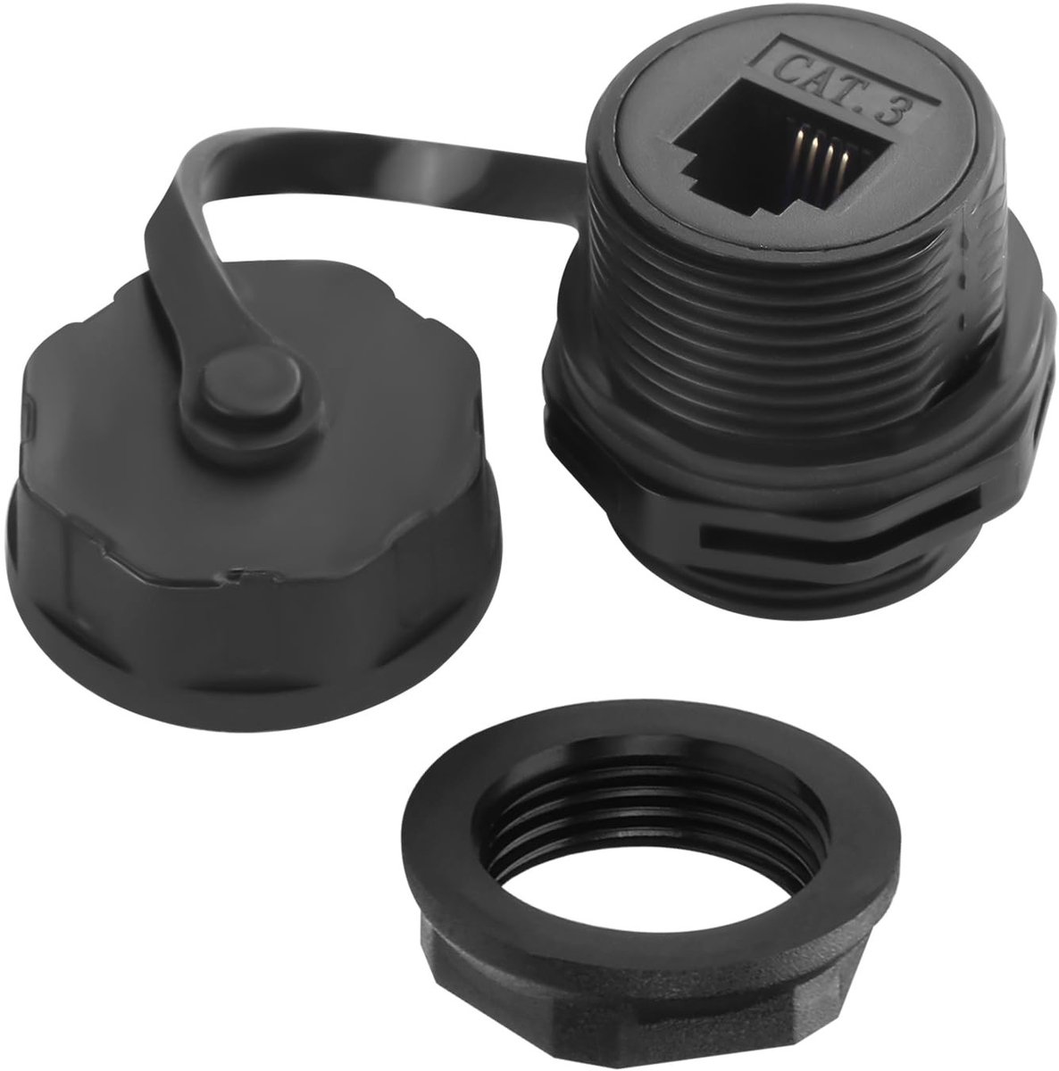 Dailygoods - Waterdichte RJ11 Montage Adapter voor Telefoons en Faxen